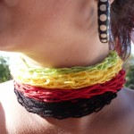 collier tricot